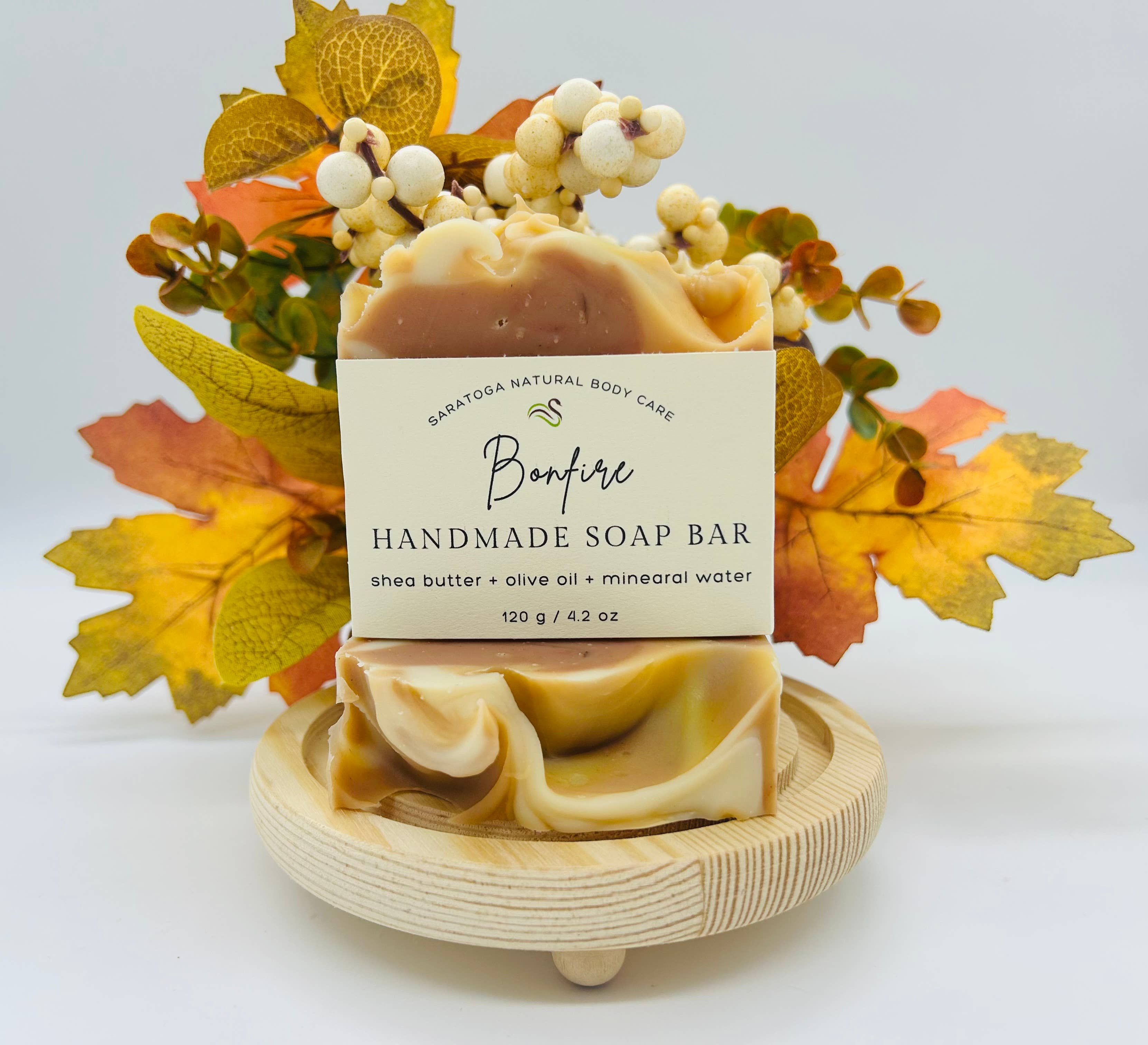 FALL Bonfire Handmade Soap Bar VEGAN Seasonal