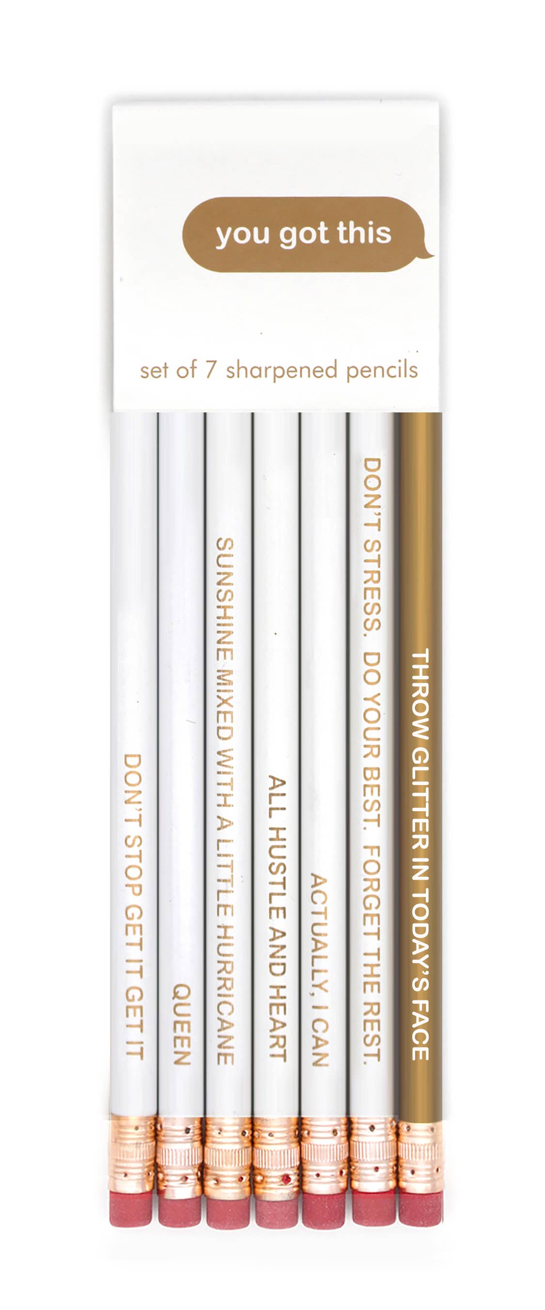 YOU GOT THIS PENCIL SET