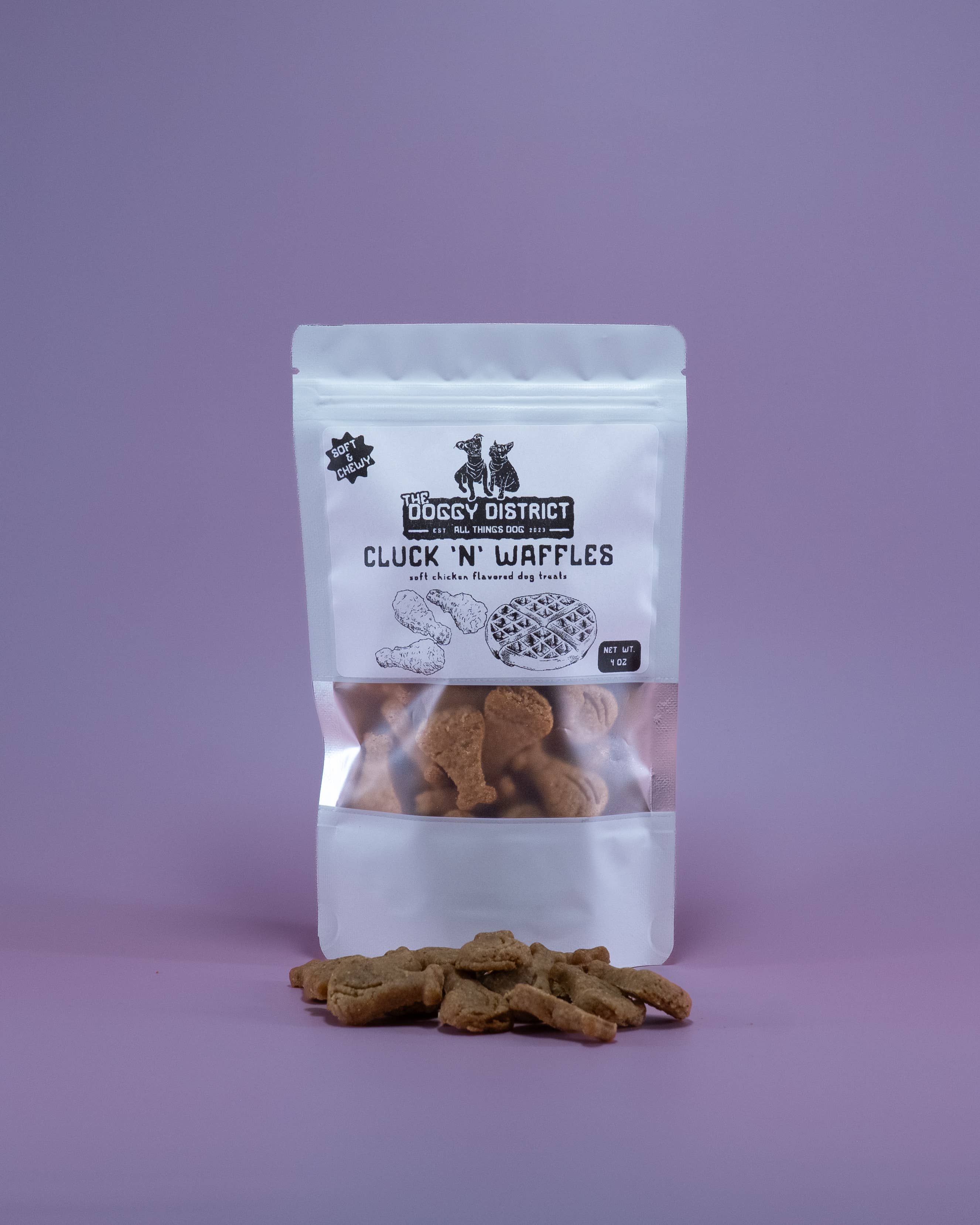 Cluck N' Waffles Soft Dog Treats