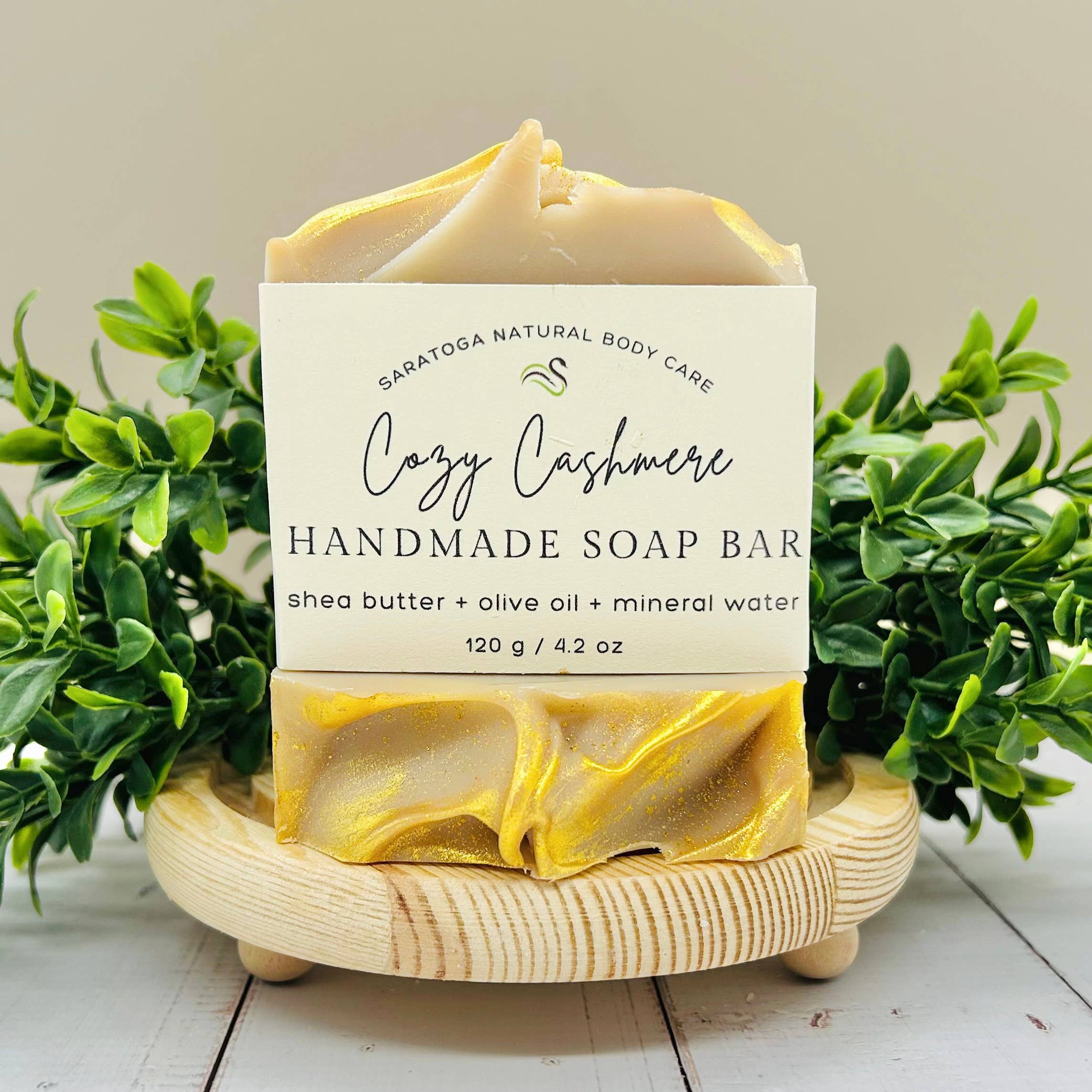 Cashmere Handmade Soap Bar VEGAN COLD PROCESS