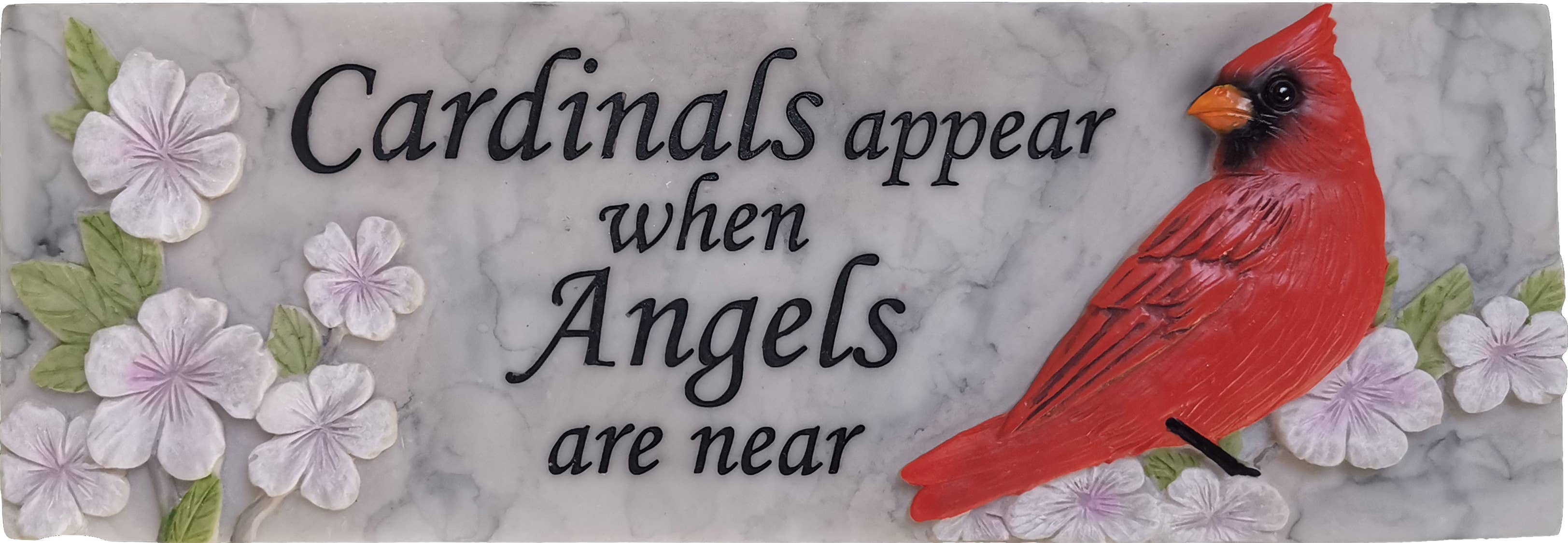 Cardinal Memorial Desk Sign