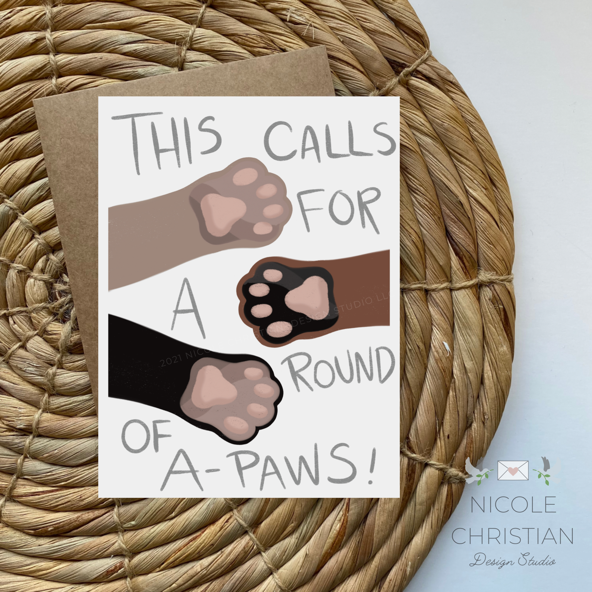 Round of Appawse - Congrats Greeting card image 0