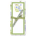 Flour Sack Towel & Magnetic Note Pad Set U26-519 Periwinkle