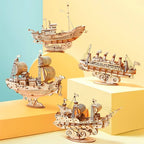 3DWooden Puzzle: Sailing Ship