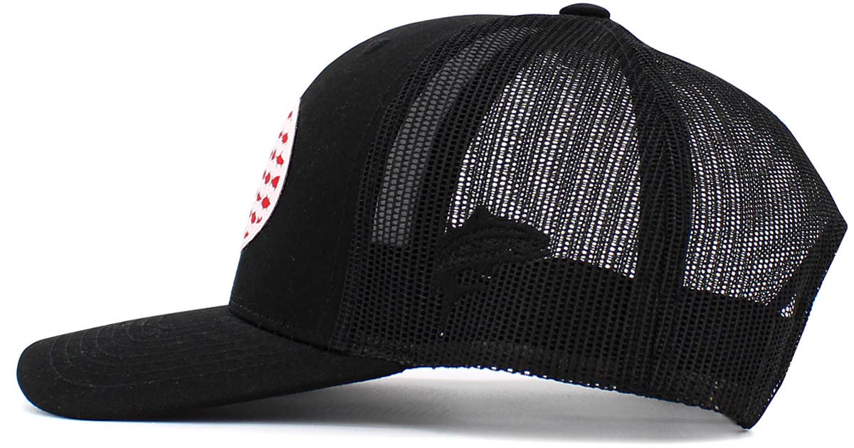 USA Fish Flag Mesh Back Ballcap