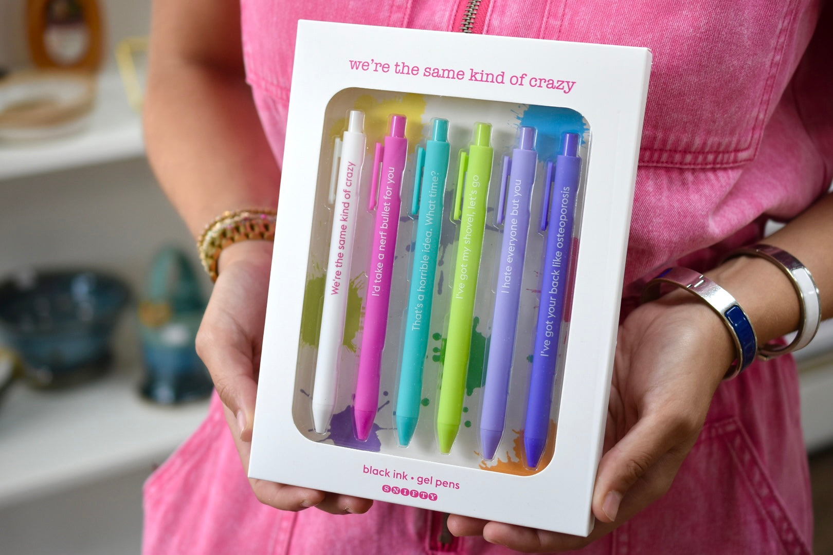 SAME KIND OF CRAZY - QUOTABLE GEL PEN SET