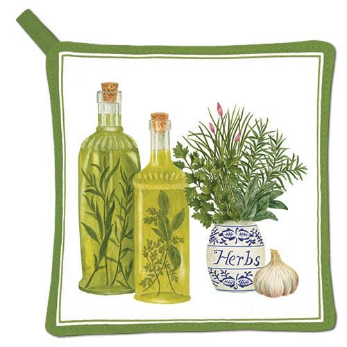 Potholder 21-426 Herb & Oil