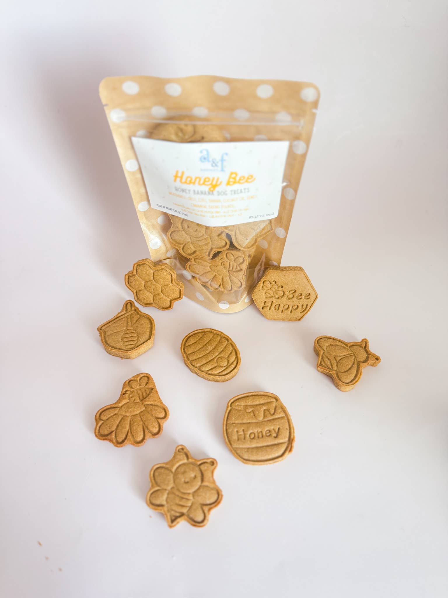 Honey Bee Dog Treat Bag 