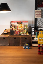 DIY Miniature House Kit: Garage Workshop