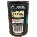 Russ the Canned Black Bear Plush