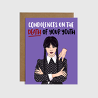 Condolences on Your Youth Birthday Card
