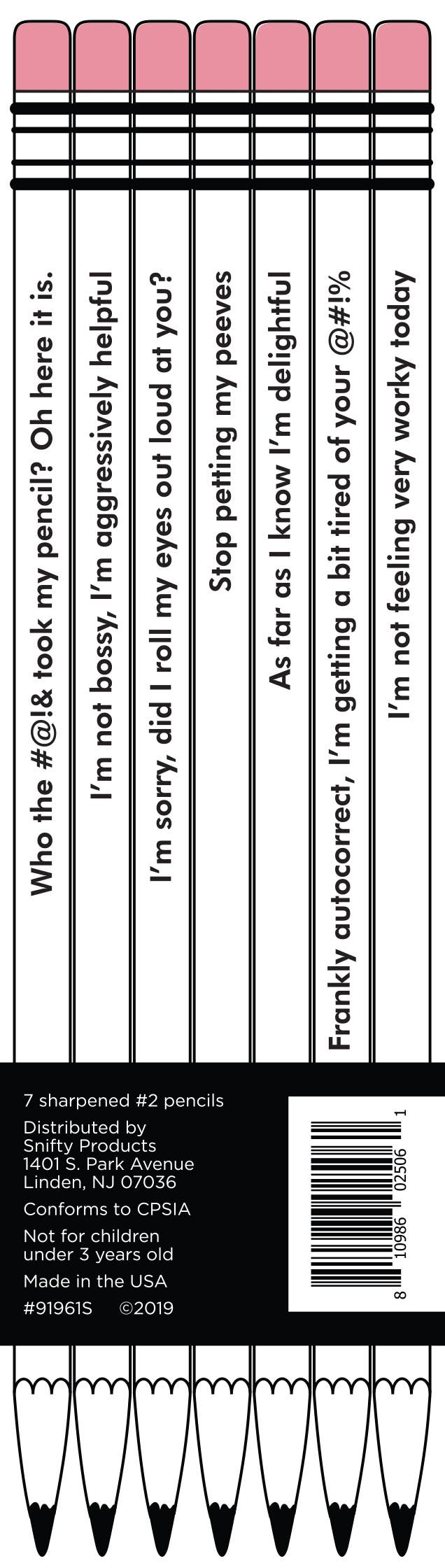 #WORKLIFE PENCIL SET