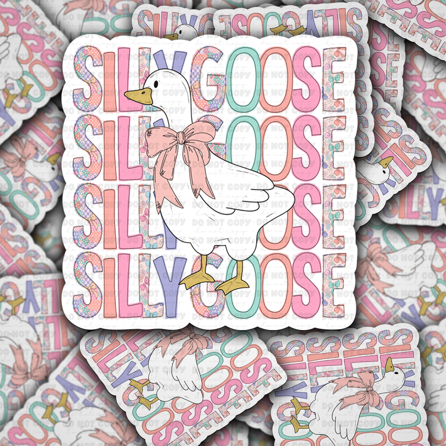 Silly goose - Vinyl Sticker