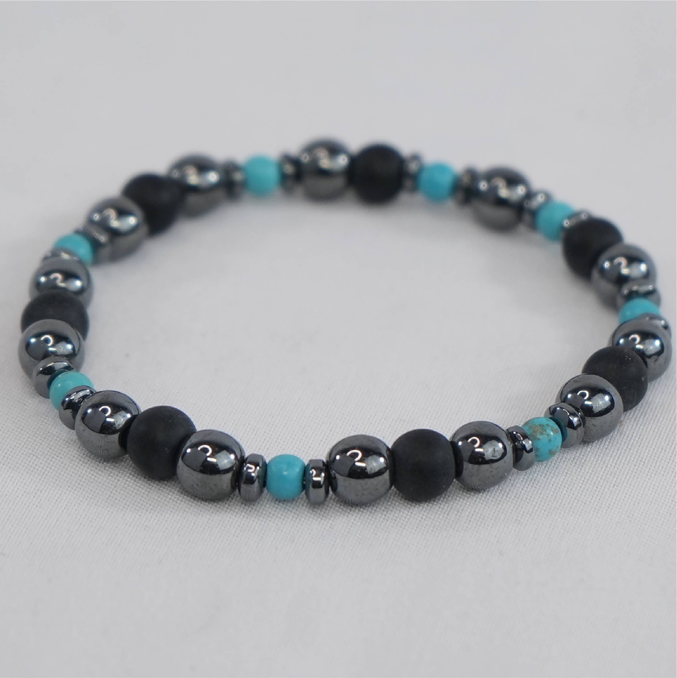 Stretchy Bracelet | Natural Stone Bracelets | Hematite Bracelets