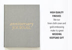 Anniversary Journal | Wedding Book | Gift for Wife or Spouse