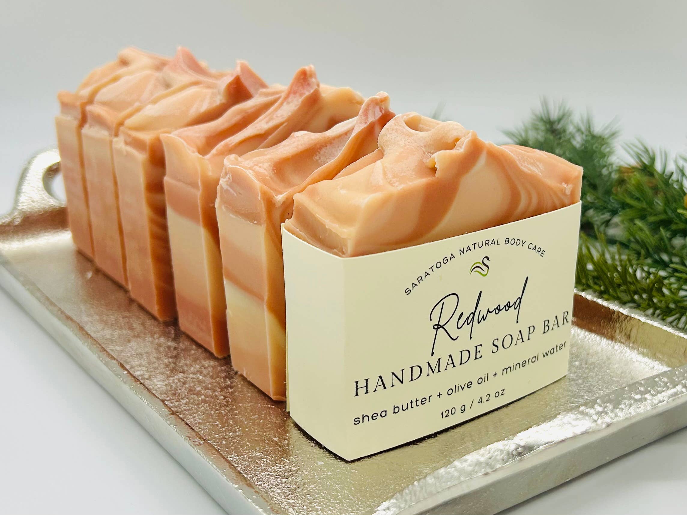 Redwood Handmade Soap Bar VEGAN Cold Process Soap