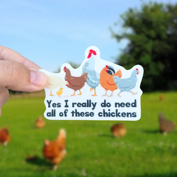 Yes I need all these chickens sticker