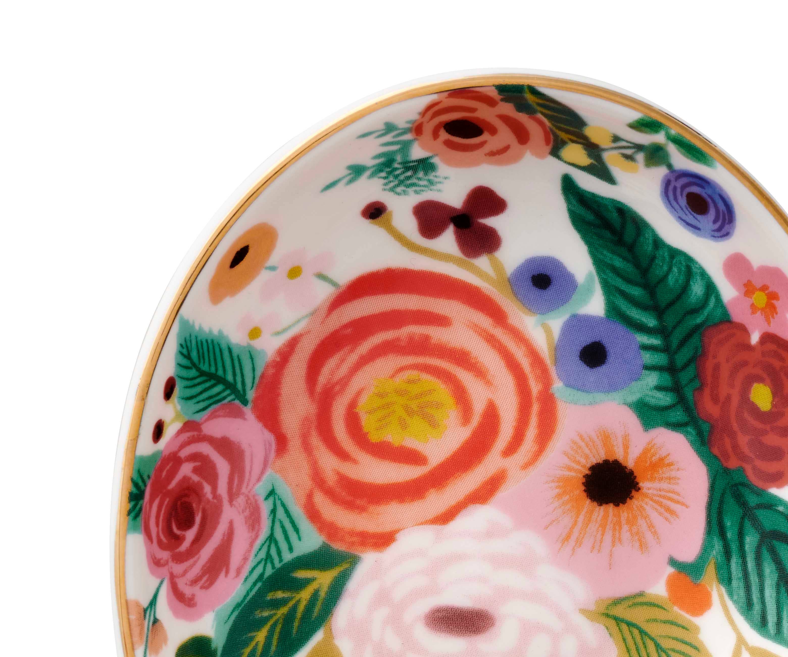 Garden Party Porcelain Spoon Rest