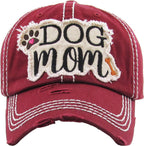 DOG MOM WASHED VINTAGE BALLCAP