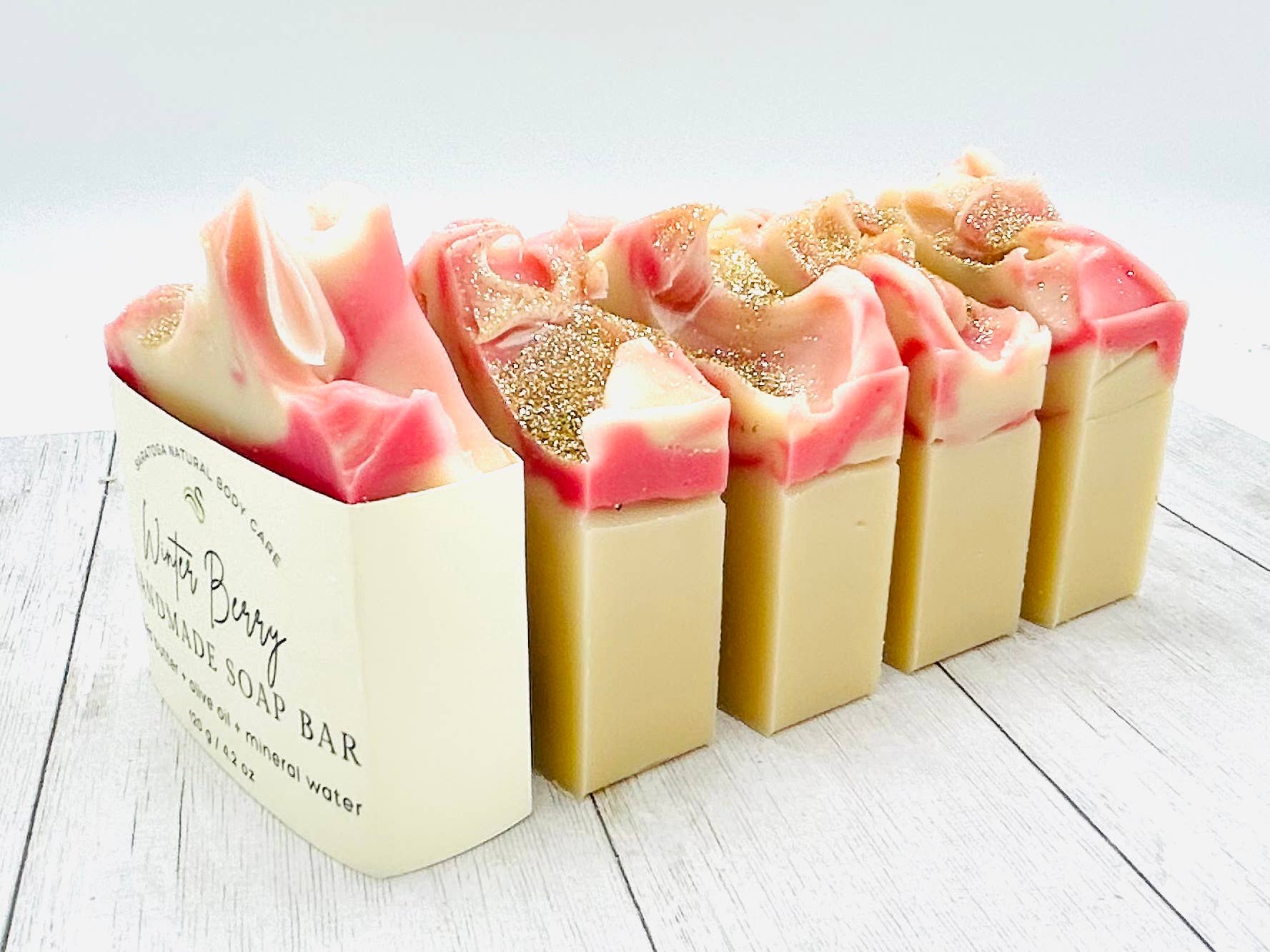 Winter Berry Handmade Soap Bar VEGAN