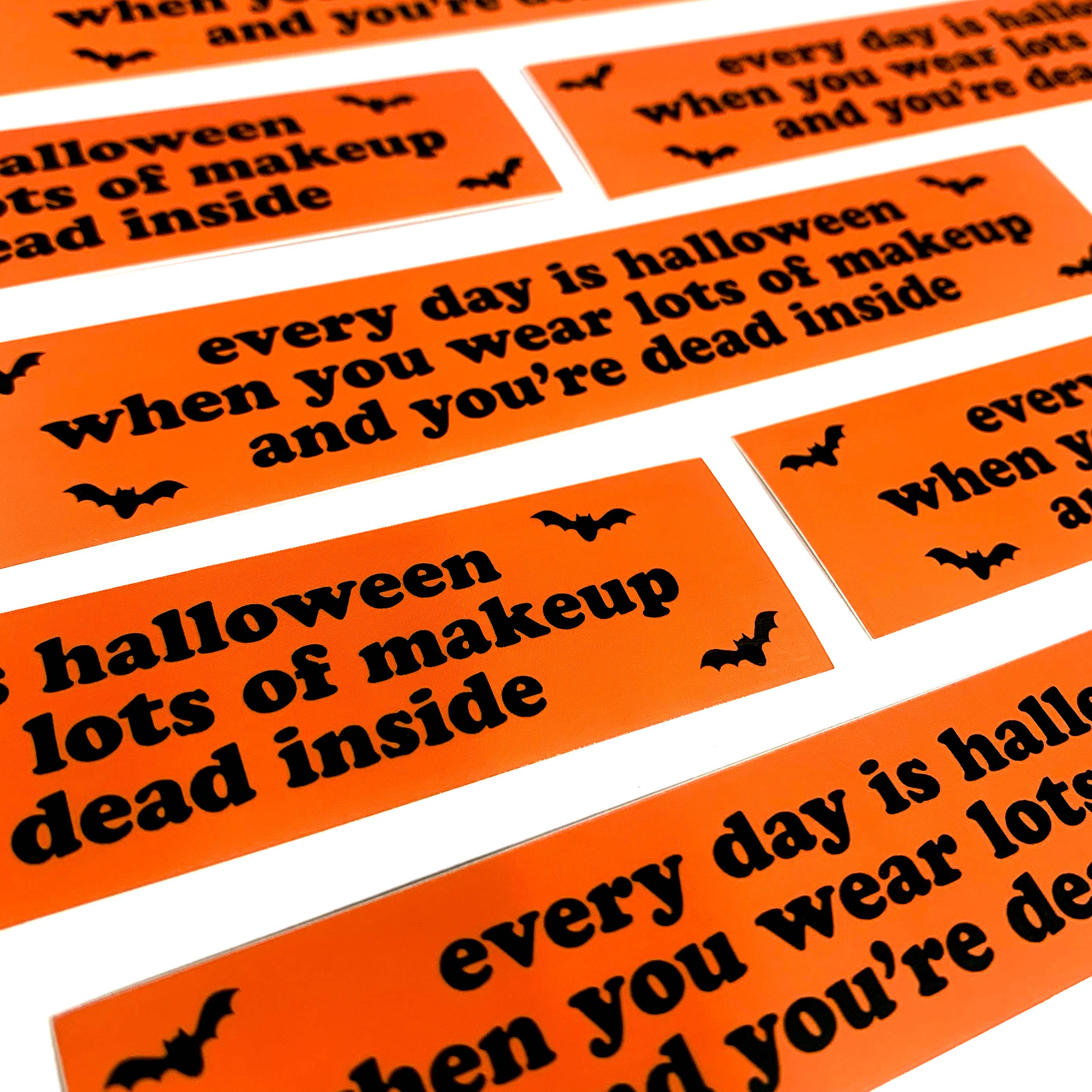 Every Day Is Halloween Vinyl Sticker