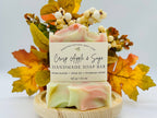 FALL Crisp Apple Sage Handmade Soap Bar VEGAN