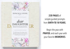 Dear Daughter Childhood Keepsake Book | Mother's Day Gift