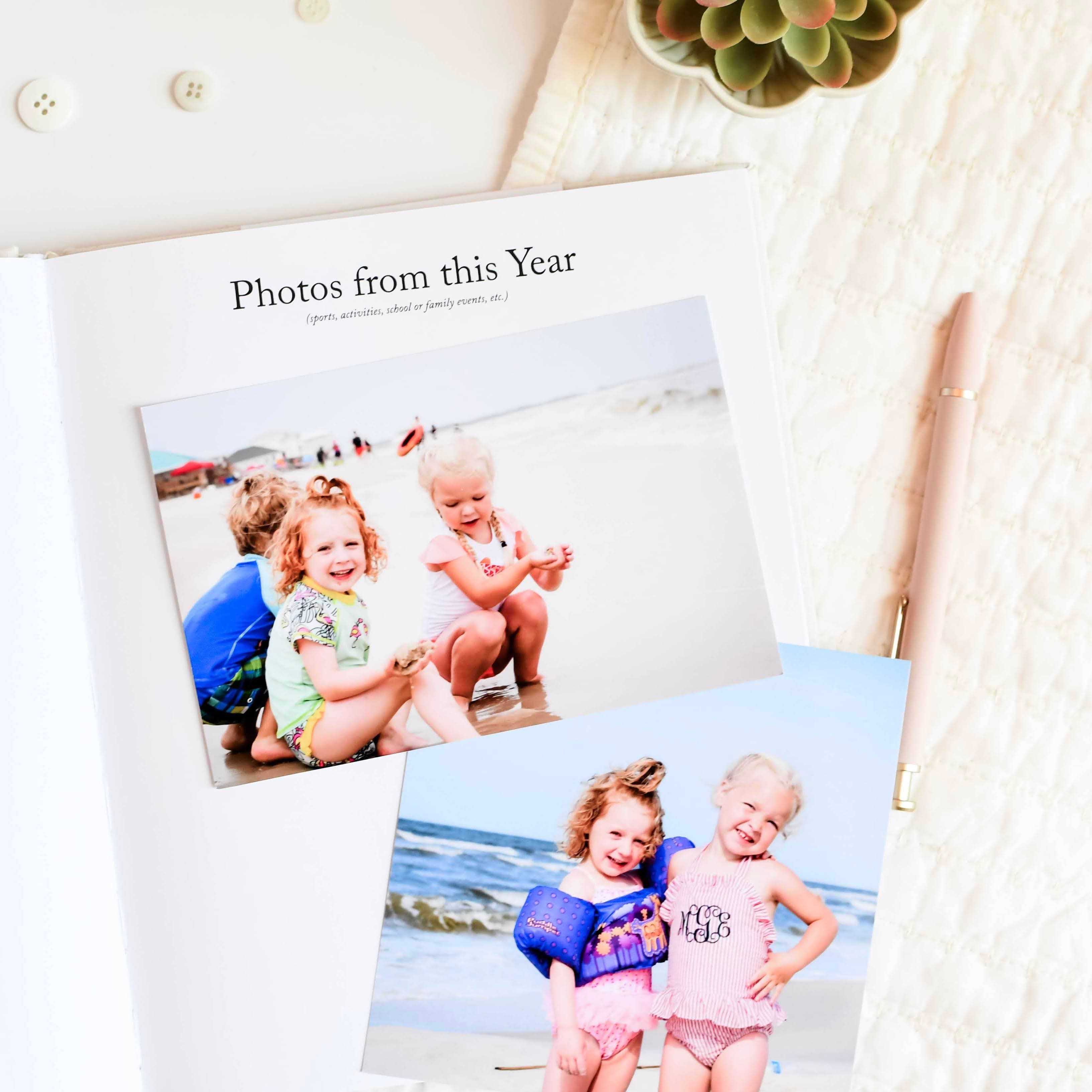 Childhood Memory Book for New Mom Gift | Baby Photo Album