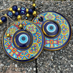 Large Evileye Wall Hanging, Home Protection Decor, Good Luck