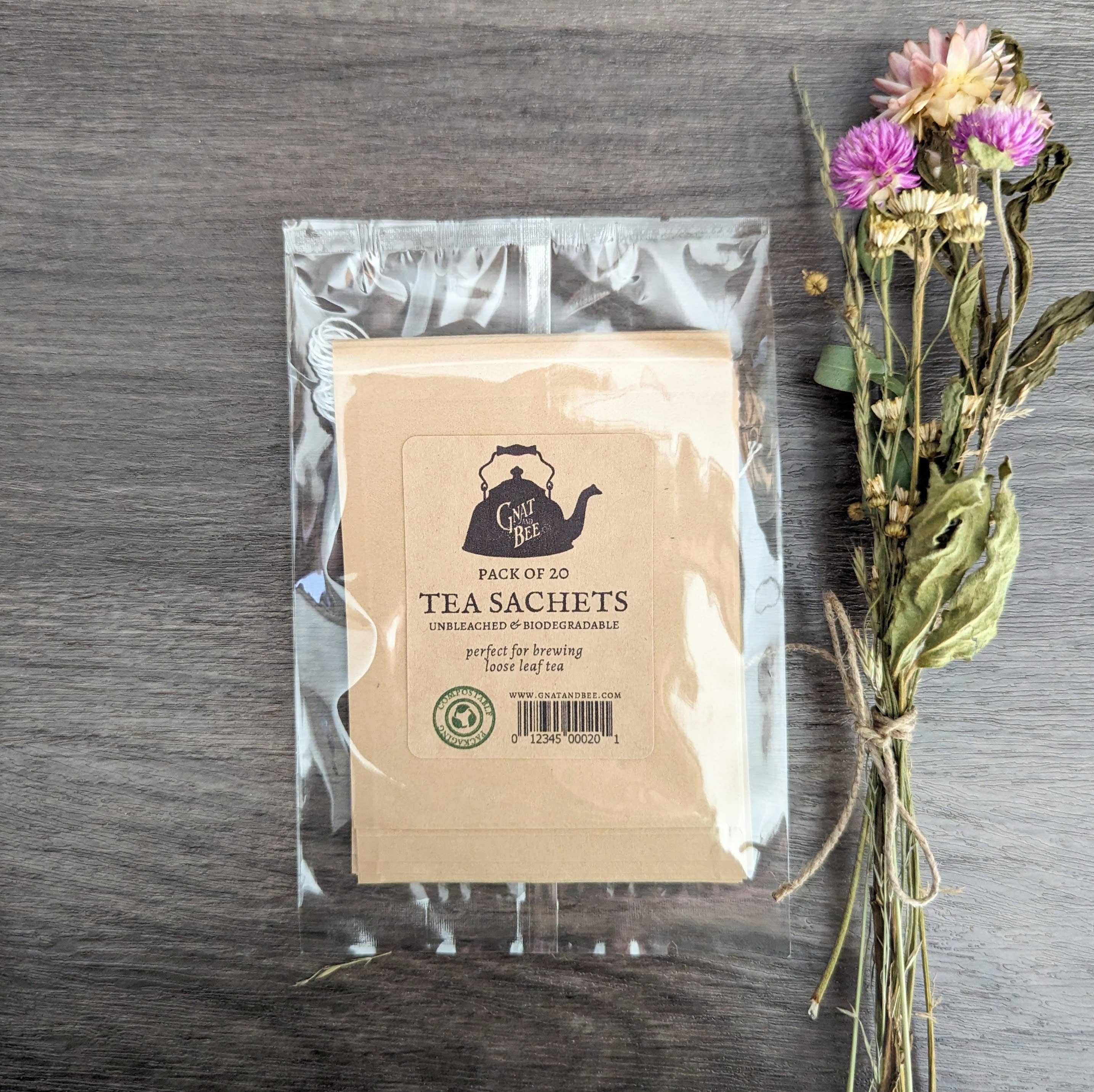 Biodegradable loose leaf tea bags