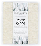 Dear Son Childhood Keepsake Book | Gift for Mom or Spouse