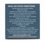 Live In Wonder, Magic Mushroom Embroidered Iron-On Patch