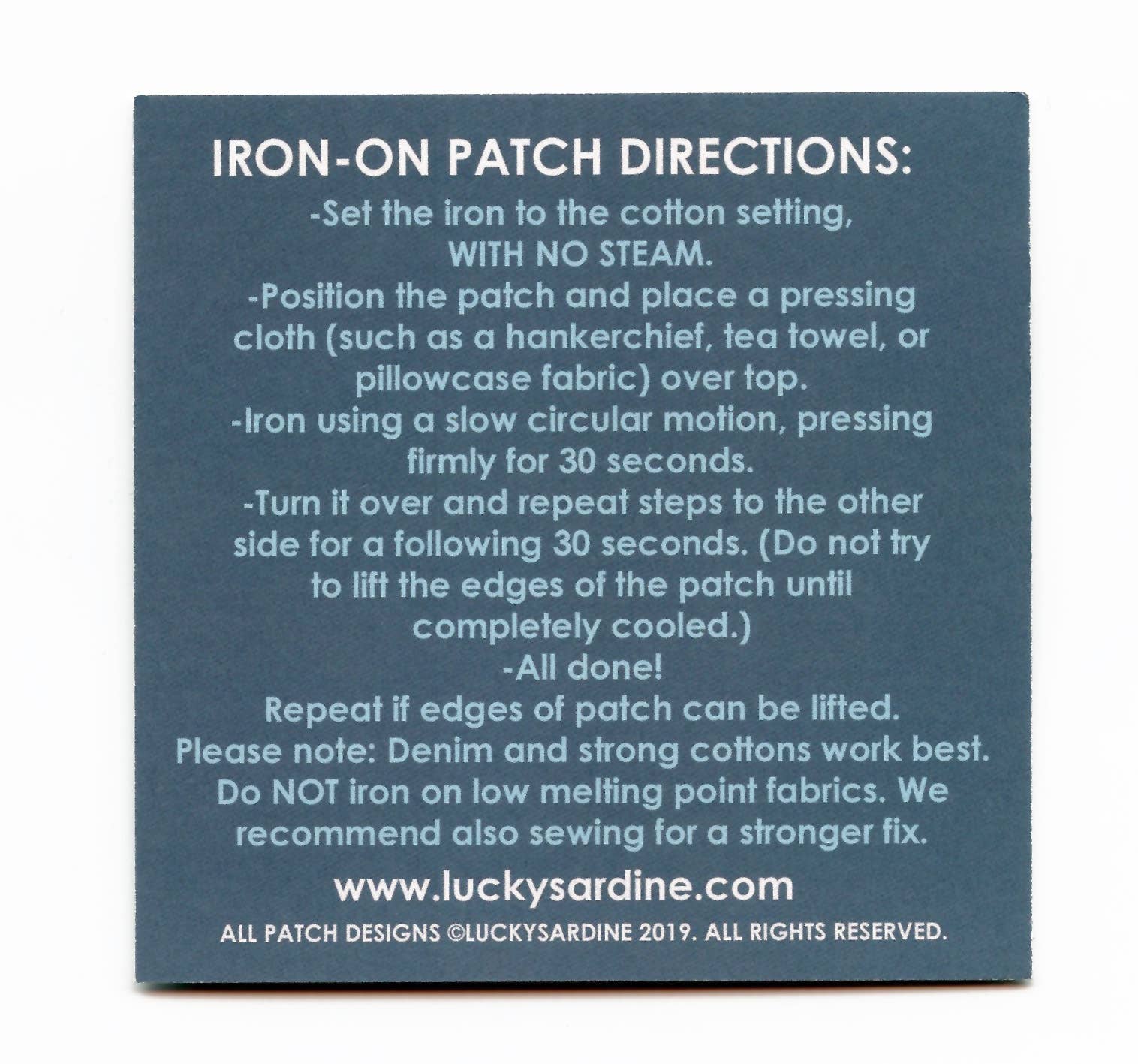 Live In Wonder, Magic Mushroom Embroidered Iron-On Patch