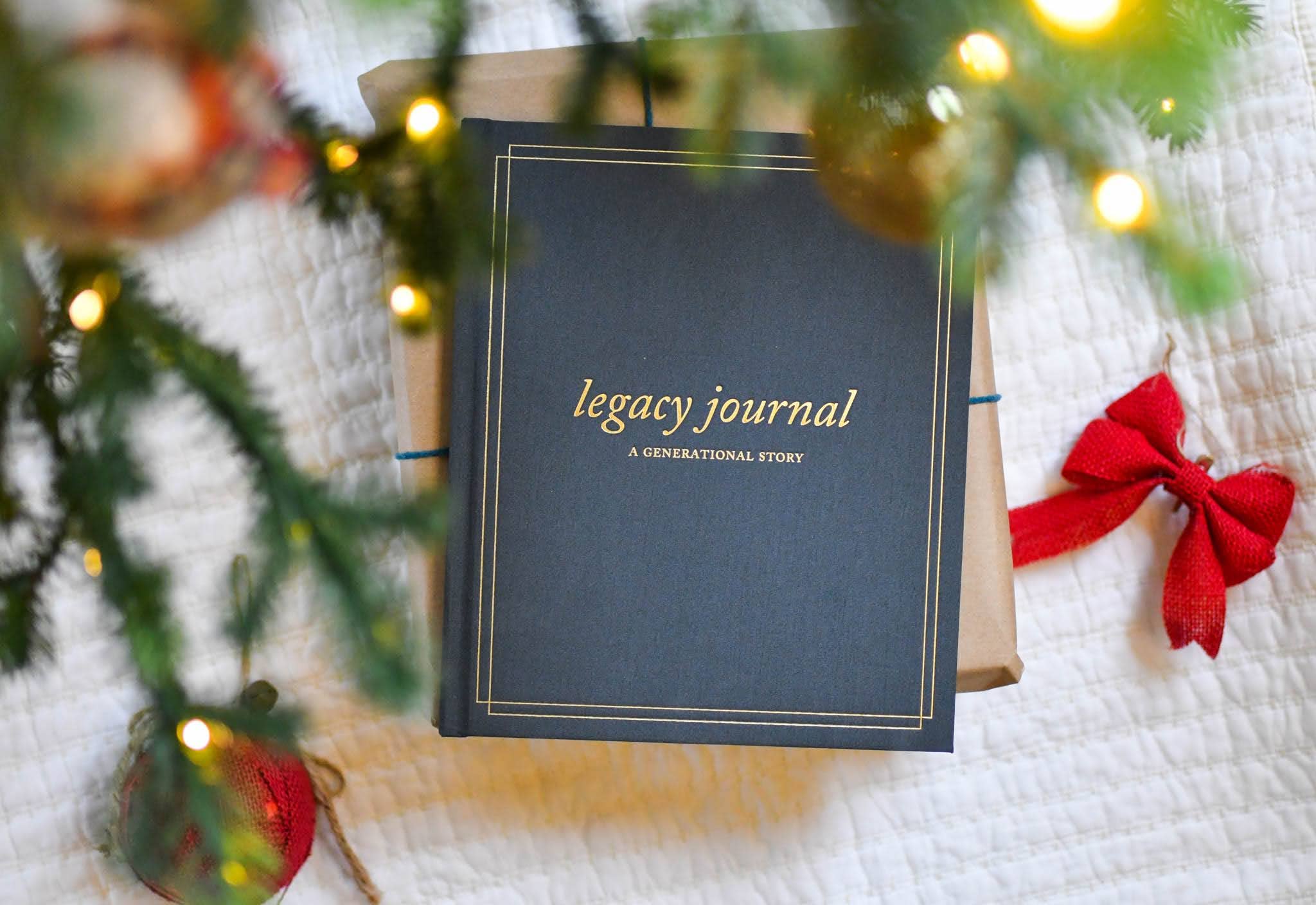Legacy Journal: A Family Keepsake Book