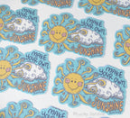 Make Your Own Sunshine, Sun & Cloud, Kindness Vinyl Sticker