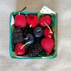 Mixed Berry Beeswax Birthday Candles