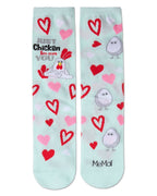 Just Chicken In On You Greeting Card Socks