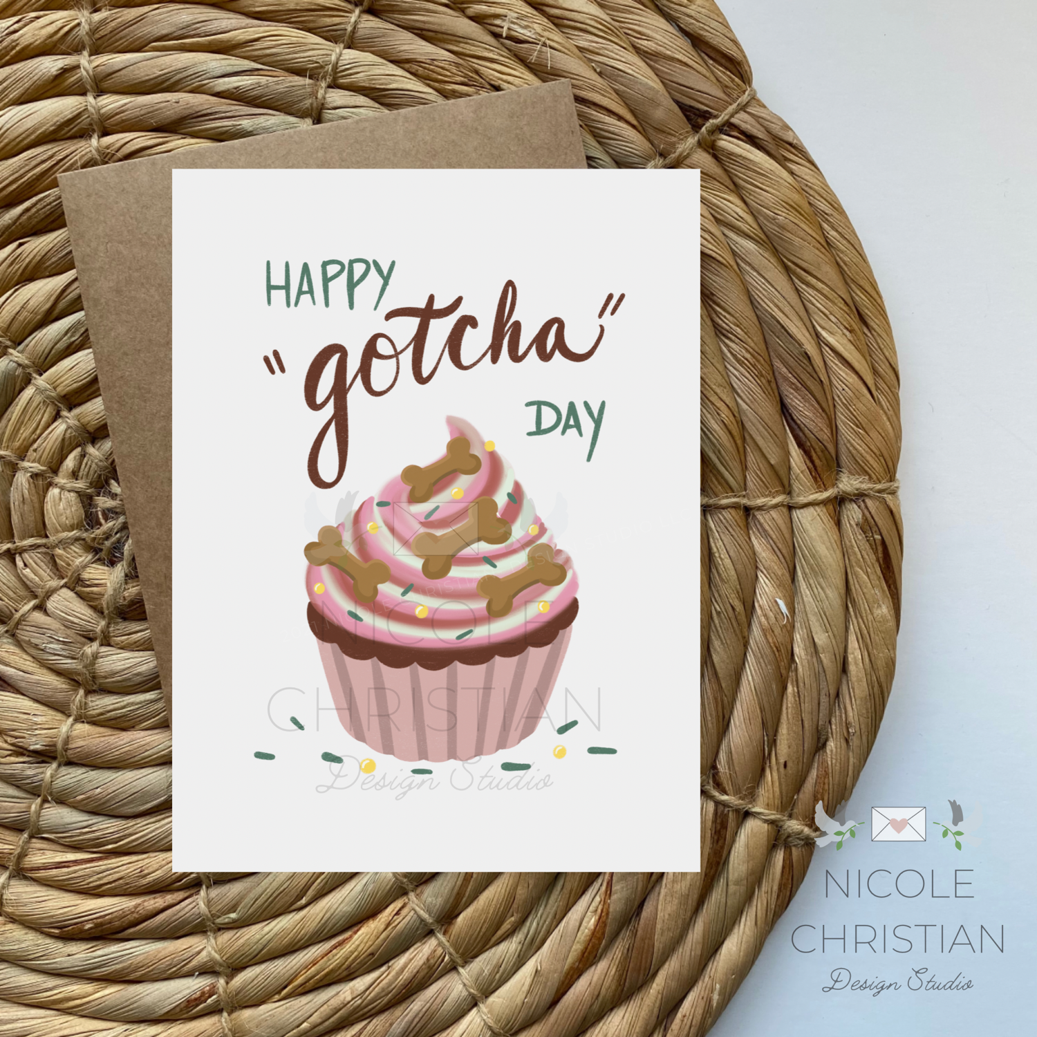 “Happy Gotcha Day” - Greeting Card image 0