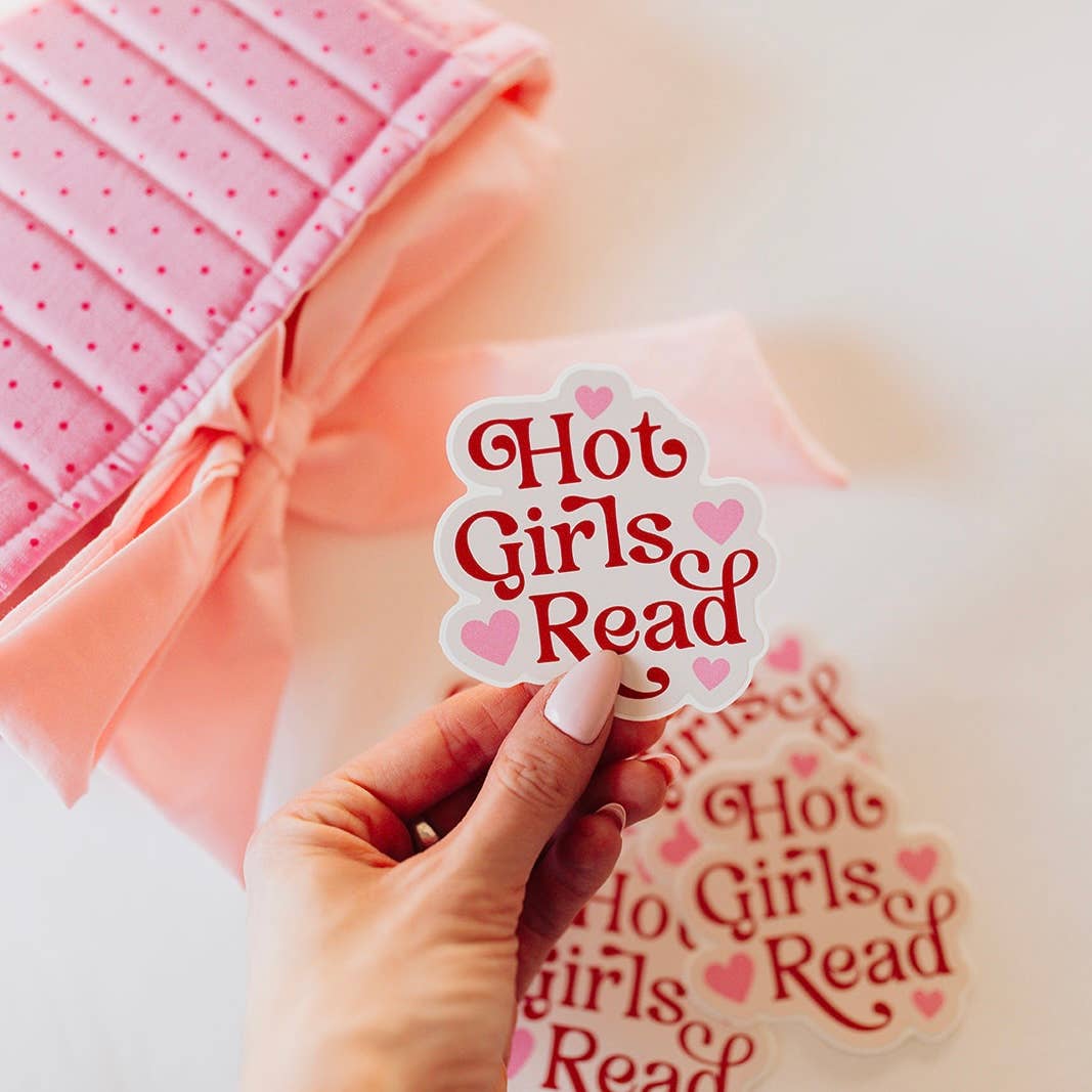 Hot Girls Read - Vinyl Sticker