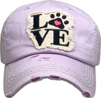 Paw Love Vintage Ballcap