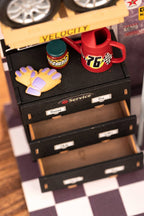 DIY Miniature House Kit: Garage Workshop