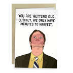 Dwight Schrute CPR Mask - Funny Birthday Card