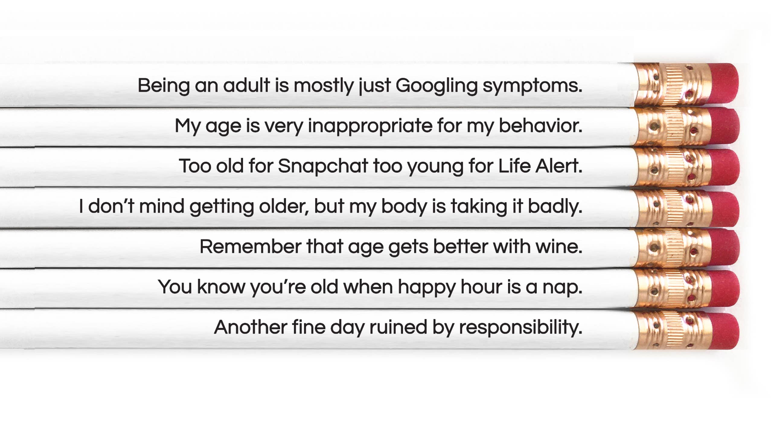 ADULTING IS HARD PENCIL SET