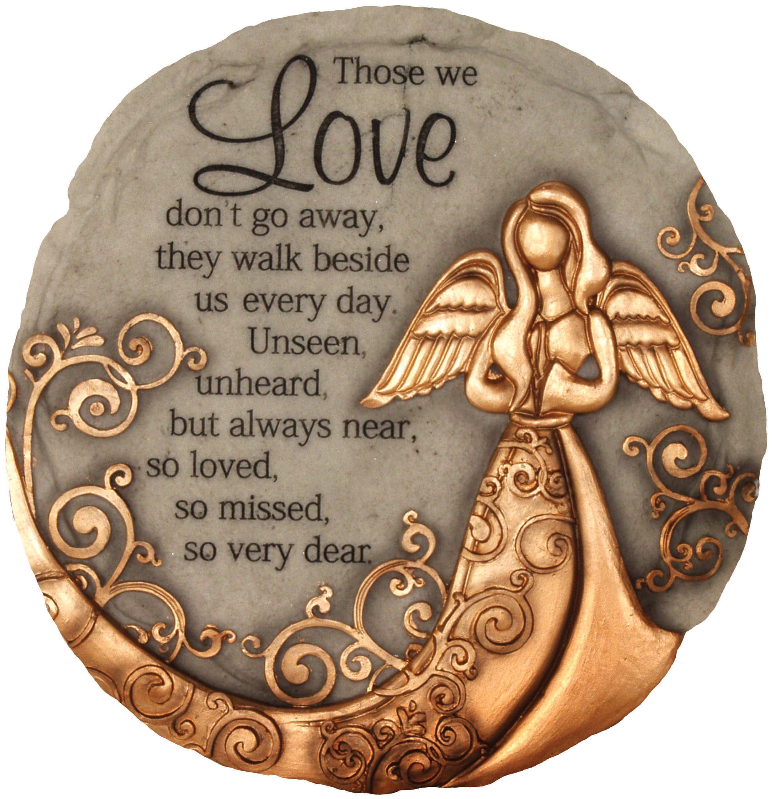 Bronze Angel Stepping Stone