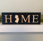 New Jersey "Home" Sign