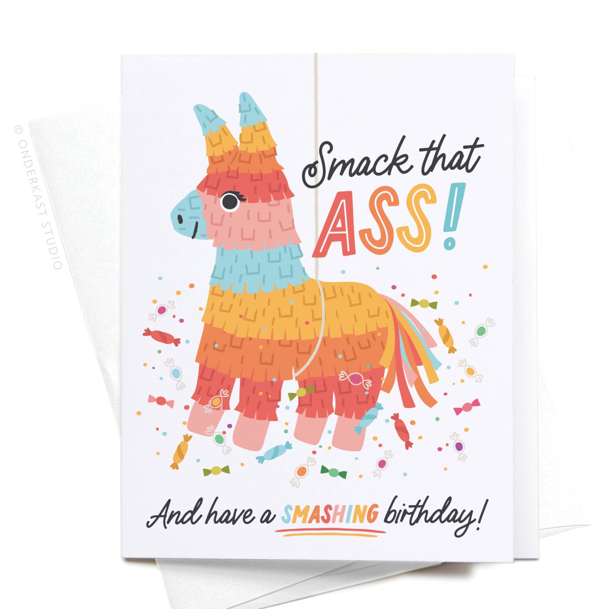 Smack That Ass Piñata Greeting Card