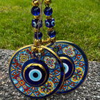 Large Evileye Wall Hanging, Home Protection Decor, Good Luck