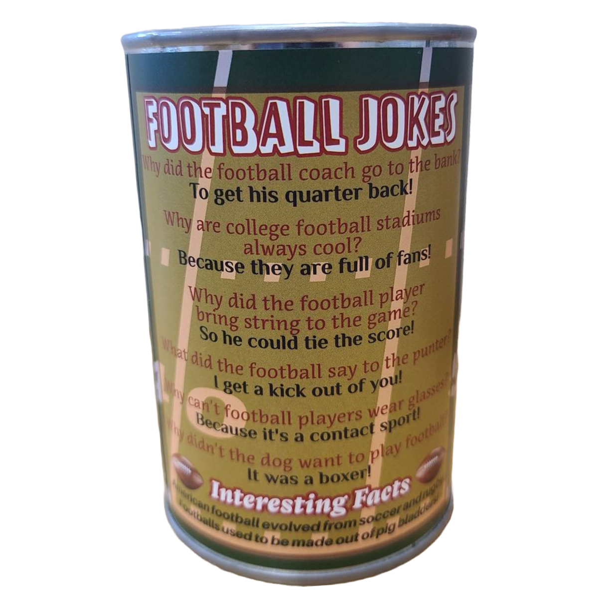 Canned Football Plush