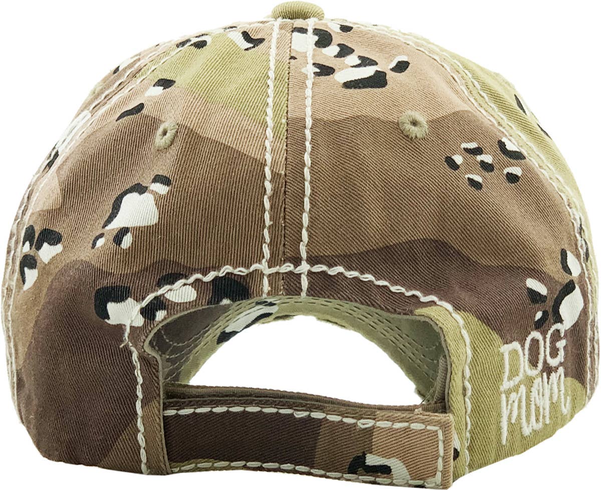 DOG MOM WASHED VINTAGE BALLCAP
