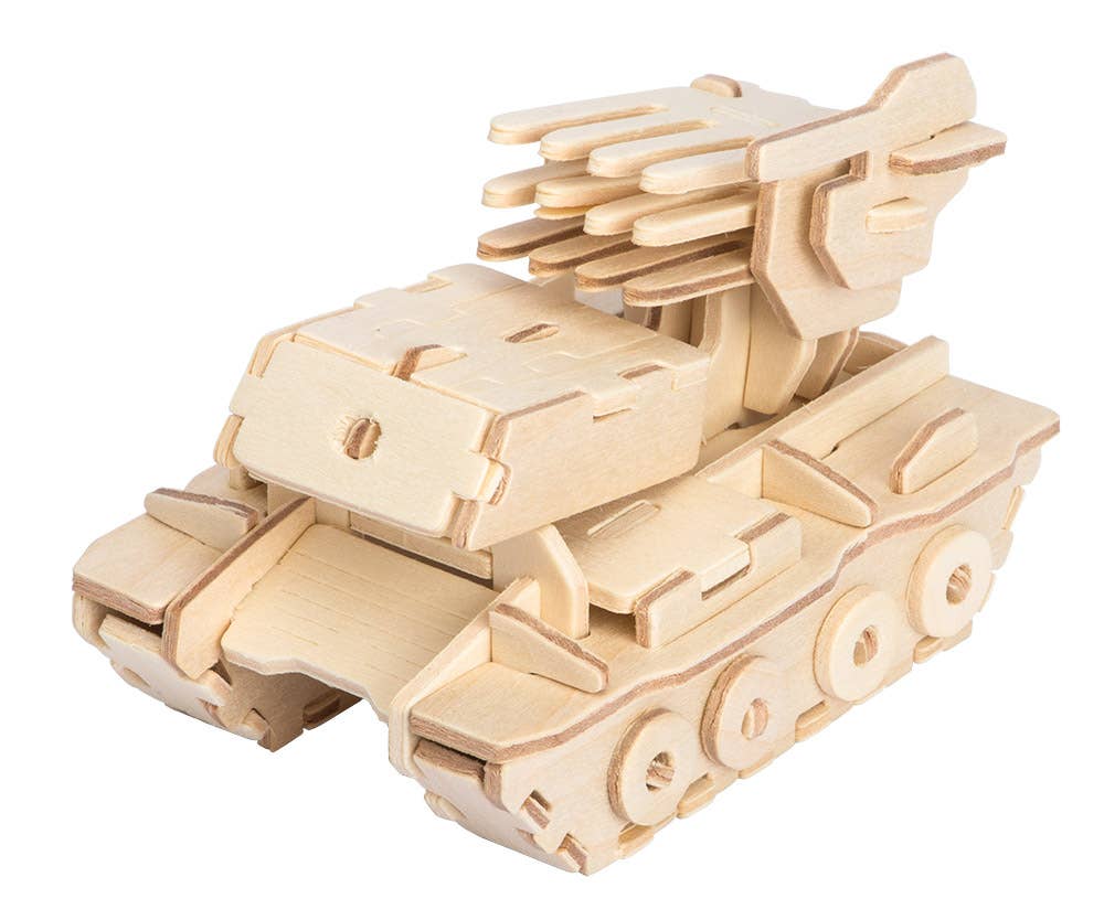 3D Wooden Puzzle Bundle Pack: Military Vehicles
